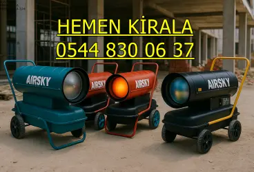 Diesel German Ankara Elektrikli Mazotlu Isımak Isıtıcı Kiralama