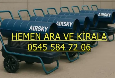 Elektrikli Isımak Kiralama Ankara Elektrikli Mazotlu Isımak Isıtıcı Kiralama