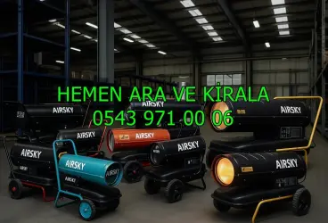 ENDÜSTRİYEL ISITMA KİRALAMA GAZİANTEP NİZİP İSLAHİYE ISIMAK ISITICI KİRALAMA