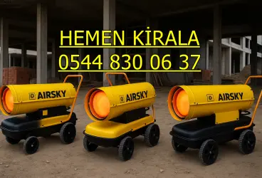 Kayseri Elektrikli Mazotlu Isımak Isıtıcı Kiralama