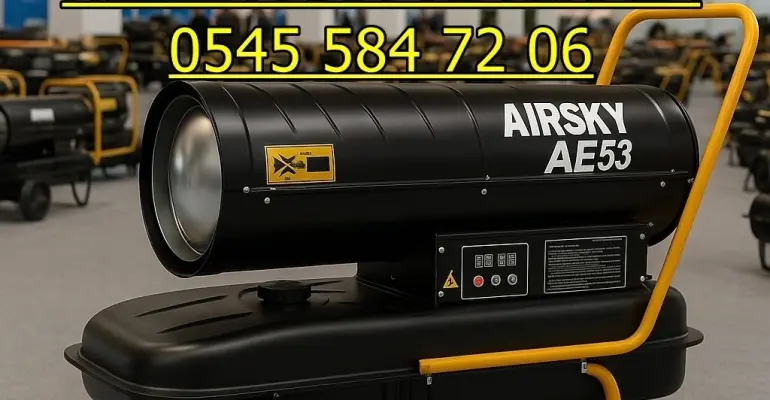 İnşaat Nem Kurutma Hizmetleri Elektrikli Mazotlu Isımak Isıtıcı Kiralama