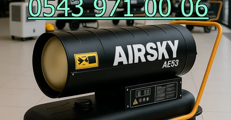 İnşaat Nem Kurutma Süreci Elektrikli Mazotlu Isımak Isıtıcı Kiralama