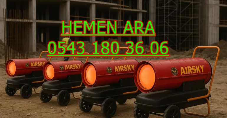 Sakarya Elektrikli Mazotlu Isımak Isıtıcı Kiralama