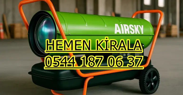 Şanlıurfa Elektrikli Mazotlu Isımak Isıtıcı Kiralama